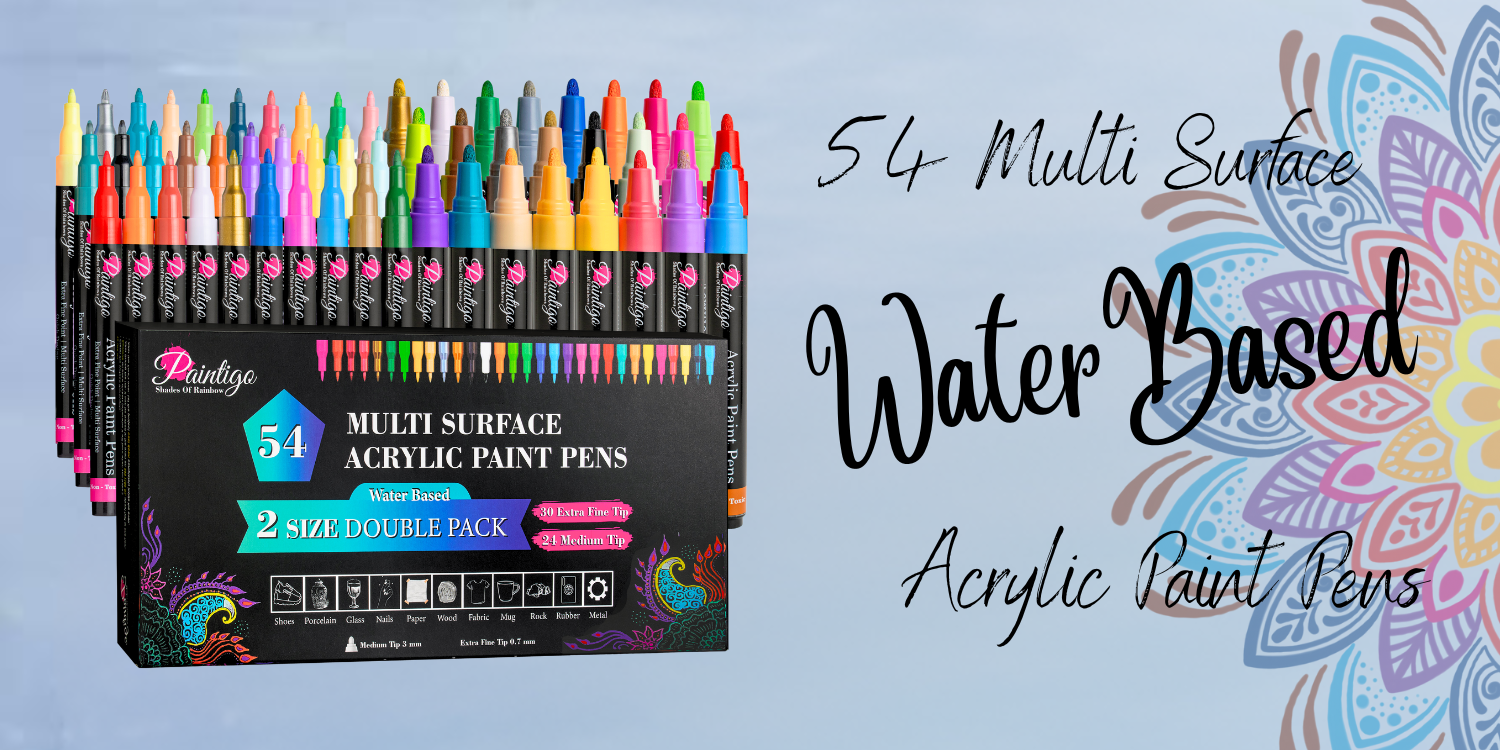 54 Multi Surface Acrylic Paint Pens